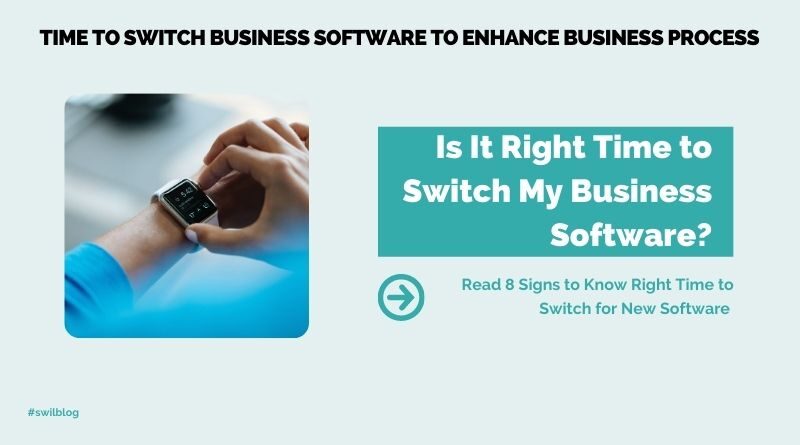 Switch from old software to new advanced billing software.