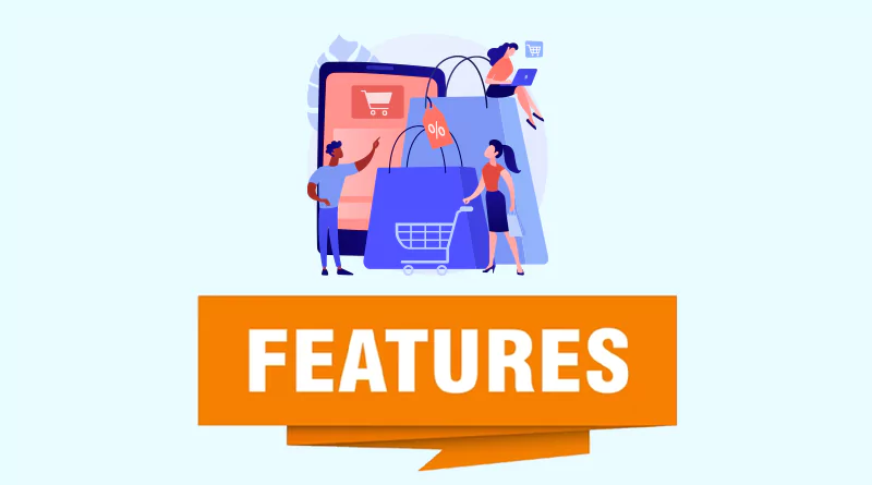 Features of Retail app