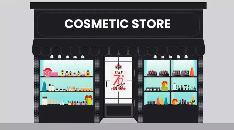 cosmetic store