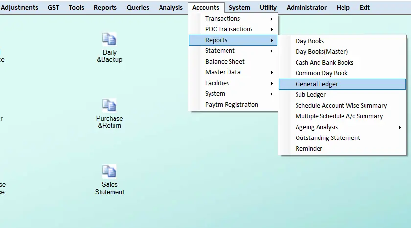 General Ledger