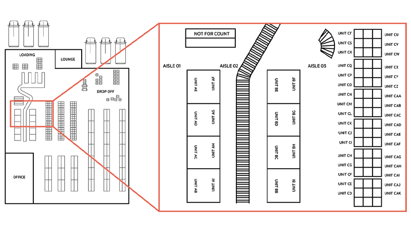 warehouse map