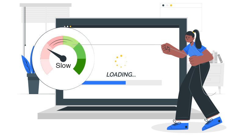Neglecting Website Speed and User Experience 
