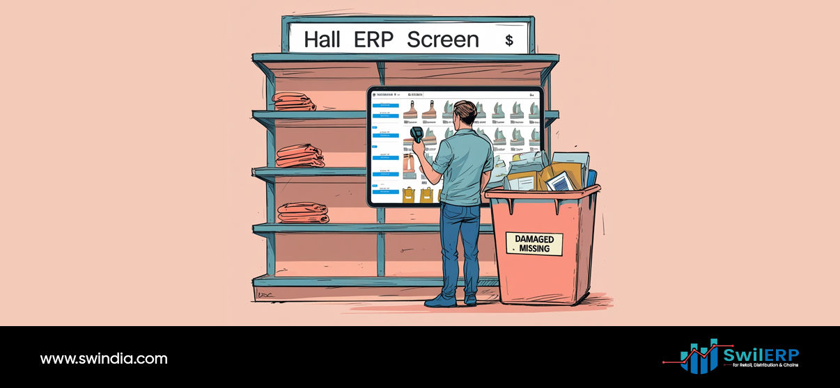 A chart illustrating significant inventory losses or missed deadlines, highlighting the cost of not investing in ERP earlier.
