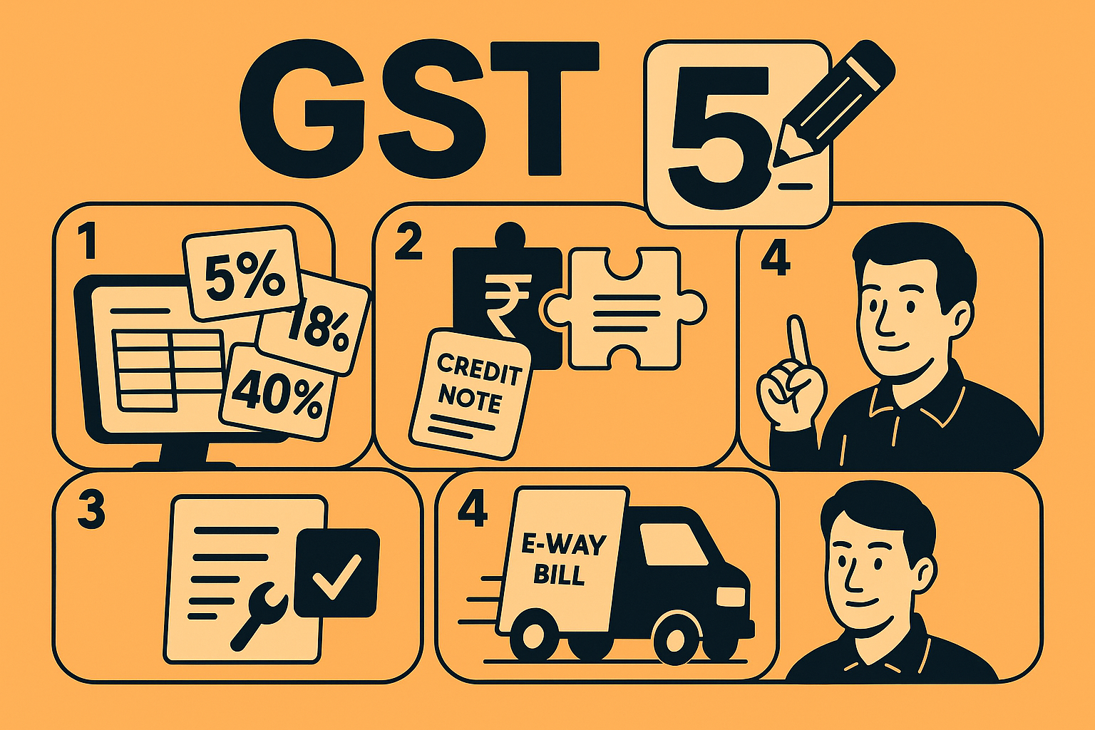 GST And Compliance in 2025: 5 Urgent Steps Businesses Must Take Now